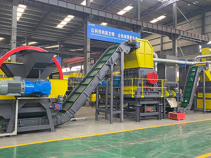 废弃轮胎回收生产线 废弃轮胎回收生产线